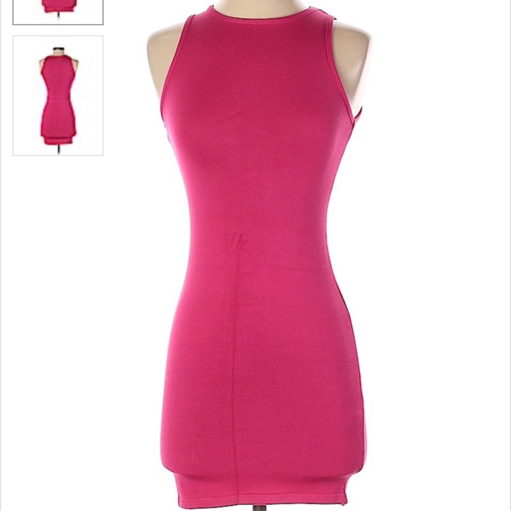 Mini dress knit